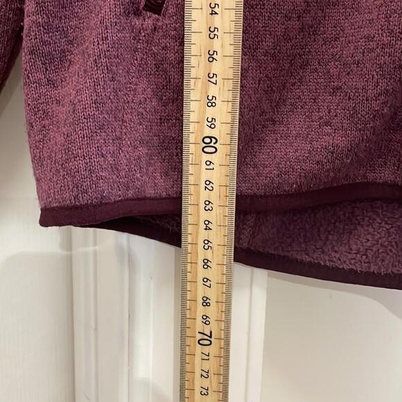 L.l.bean sweater fleece full-Zip jacket - red- medium - Picture 7 of 12